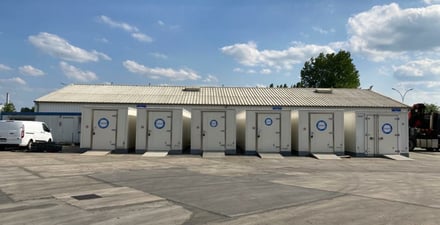 Mégas chambres froides pour le stockage de matières premières dans l’industrie pharmaceutique