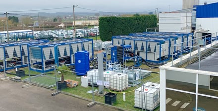 Un important apport de puissance pour la production de froid de cet industriel laitier — image du projet 1